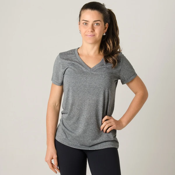 CAMISETA UNDER ARMOUR THREADBORNE TRAIN SSV TWIST FEMININA - Grafite
