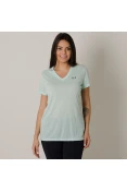 CAMISETA UNDER ARMOUR THREADBORNE TRAIN SSV TWIST FEMININA - Verde