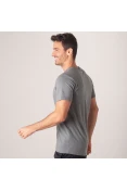 CAMISETA UNDER ARMOUR WARPED ROUTE MASCULINA - Grafite CAMISETA UNDER ARMOUR WARPED ROUTE MASCULINA - Grafite