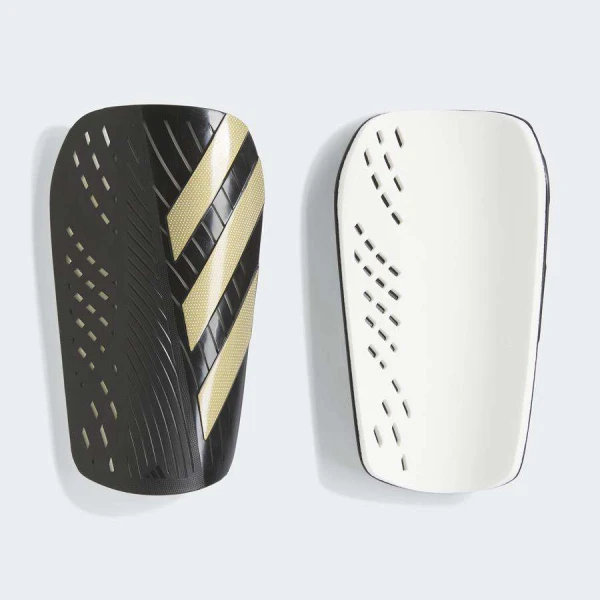 CANELEIRA ADIDAS TIRO SG CLUB - Preto/dourado