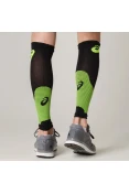 CANELITO ASICS COMPRESSÃO LEG SLEEVES - Preto/verde CANELITO ASICS COMPRESSÃO LEG SLEEVES - Preto/verde