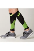 CANELITO ASICS COMPRESSÃO LEG SLEEVES - Preto/verde CANELITO ASICS COMPRESSÃO LEG SLEEVES - Preto/verde