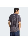 Camiseta ADIDAS Oficial Audi Revolut F1 Team - Piloto - Cinza Camiseta ADIDAS Oficial Audi Revolut F1 Team - Piloto - Cinza