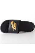 CHINELO NIKE BENASSI JDI MASCULINO - Preto/dourado CHINELO NIKE BENASSI JDI MASCULINO - Preto/dourado