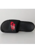CHINELO NIKE BENASSI JDI MASCULINO - Preto/vermelho CHINELO NIKE BENASSI JDI MASCULINO - Preto/vermelho