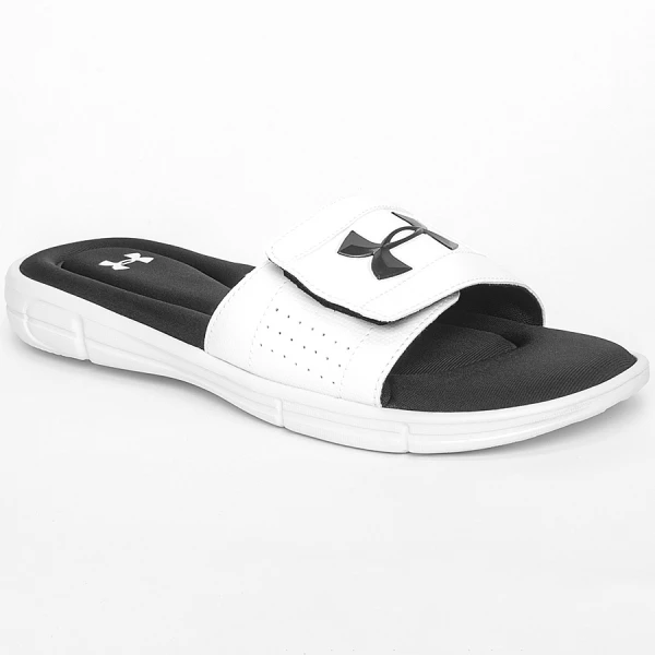 CHINELO UNDER ARMOUR IGNITE MASCULINO - Branco/preto