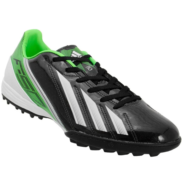 CHUTEIRA ADIDAS F10 TRX TF - Preto/verde