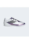 CHUTEIRA ADIDAS F50 CLUB TF MESSI SOCIETY - Branco/preto