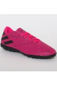 CHUTEIRA ADIDAS NEMEZIZ 19.4 TF SOCIETY - Pink/preto CHUTEIRA ADIDAS NEMEZIZ 19.4 TF SOCIETY - Pink/preto