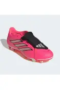 CHUTEIRA ADIDAS PREDATOR CLUB LIN CAMPO - Pink/prata CHUTEIRA ADIDAS PREDATOR CLUB LIN CAMPO - Pink/prata