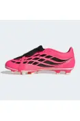 CHUTEIRA ADIDAS PREDATOR CLUB LIN CAMPO - Pink/prata CHUTEIRA ADIDAS PREDATOR CLUB LIN CAMPO - Pink/prata