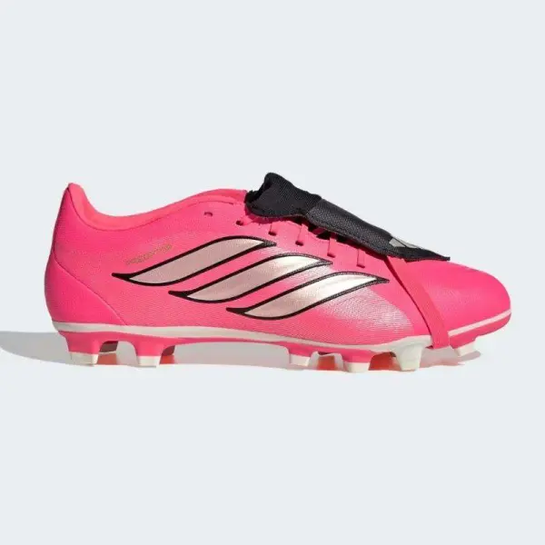 CHUTEIRA ADIDAS PREDATOR CLUB LIN CAMPO - Pink/prata