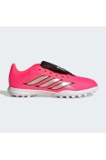 CHUTEIRA ADIDAS PREDATOR CLUB LÍNGUA DOBRÁVEL SOCIETY INFANTIL - Pink/prata CHUTEIRA ADIDAS PREDATOR CLUB LÍNGUA DOBRÁVEL SOCIETY INFANTIL - Pink/prata