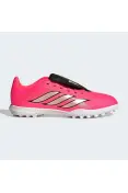 CHUTEIRA ADIDAS PREDATOR CLUB LÍNGUA DOBRÁVEL SOCIETY INFANTIL - Pink/prata CHUTEIRA ADIDAS PREDATOR CLUB LÍNGUA DOBRÁVEL SOCIETY INFANTIL - Pink/prata
