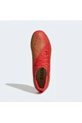 CHUTEIRA ADIDAS PREDATOR EDGE.4 S TF SOCIETY - Vermelho/verde