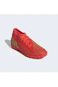 CHUTEIRA ADIDAS PREDATOR EDGE.4 S TF SOCIETY - Vermelho/verde