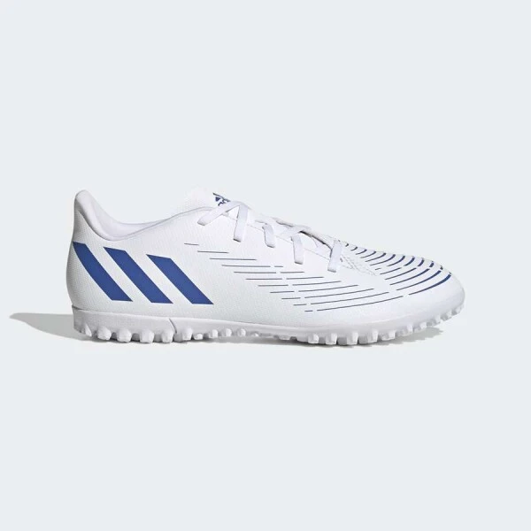 CHUTEIRA ADIDAS PREDATOR EDGE.4 TF SOCIETY - Branco/azul