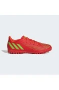CHUTEIRA ADIDAS PREDATOR EDGE.4 TF SOCIETY - Laranja/verde CHUTEIRA ADIDAS PREDATOR EDGE.4 TF SOCIETY - Laranja/verde