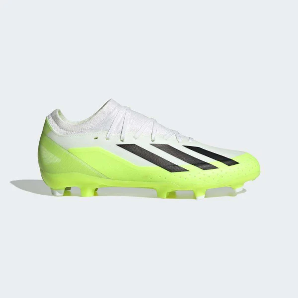CHUTEIRA ADIDAS X CRAZYFAST.3 FG CAMPO - Branco/verde