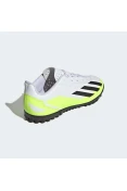 CHUTEIRA ADIDAS X CRAZYFAST.4 TF SOCIETY INFANTIL - Branco/verde CHUTEIRA ADIDAS X CRAZYFAST.4 TF SOCIETY INFANTIL - Branco/verde