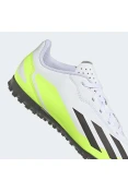 CHUTEIRA ADIDAS X CRAZYFAST.4 TF SOCIETY INFANTIL - Branco/verde CHUTEIRA ADIDAS X CRAZYFAST.4 TF SOCIETY INFANTIL - Branco/verde