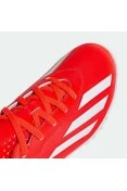 CHUTEIRA ADIDAS X CRAZYFAST CLUB SOCIETY INFANTIL - Laranja/branco CHUTEIRA ADIDAS X CRAZYFAST CLUB SOCIETY INFANTIL - Laranja/branco