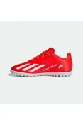 CHUTEIRA ADIDAS X CRAZYFAST CLUB SOCIETY INFANTIL - Laranja/branco CHUTEIRA ADIDAS X CRAZYFAST CLUB SOCIETY INFANTIL - Laranja/branco