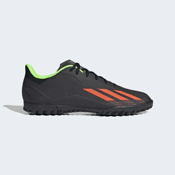 CHUTEIRA ADIDAS X SPEEDPORTAL.4 TF SOCIETY - Preto/laranja