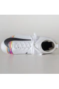 CHUTEIRA BOTINHA NIKE MERCURIAL SUPERFLY VI CLUB CR7 CAMPO INFANTIL - Branco/preto CHUTEIRA BOTINHA NIKE MERCURIAL SUPERFLY VI CLUB CR7 CAMPO INFANTIL - Branco/preto