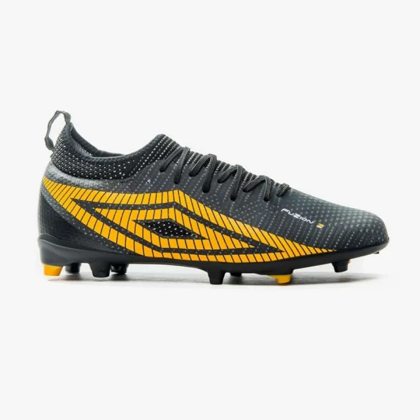 CHUTEIRA CAMPO UMBRO FUZION Z MASCULINA - Preto/laranja