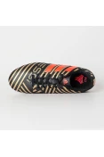 CHUTEIRA FUTSAL ADIDAS NEMEZIZ MESSI 17.4 INFANTIL - Preto/dourado