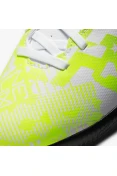 CHUTEIRA FUTSAL NIKE JR MERCURIAL VAPOR 13 CLUB NEYMAR JR IC - Branco/azul CHUTEIRA FUTSAL NIKE JR MERCURIAL VAPOR 13 CLUB NEYMAR JR IC - Branco/azul