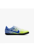 CHUTEIRA FUTSAL NIKE JR MERCURIAL VAPOR 13 CLUB NEYMAR JR IC - Branco/azul CHUTEIRA FUTSAL NIKE JR MERCURIAL VAPOR 13 CLUB NEYMAR JR IC - Branco/azul
