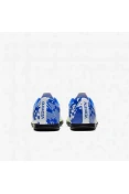 CHUTEIRA FUTSAL NIKE JR MERCURIAL VAPOR 13 CLUB NEYMAR JR IC - Branco/azul CHUTEIRA FUTSAL NIKE JR MERCURIAL VAPOR 13 CLUB NEYMAR JR IC - Branco/azul