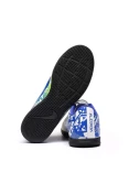 CHUTEIRA FUTSAL NIKE MERCURIAL VAPOR 13 CLUB NEYMAR IC MASCULINO - Branco/azul CHUTEIRA FUTSAL NIKE MERCURIAL VAPOR 13 CLUB NEYMAR IC MASCULINO - Branco/azul