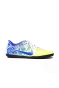 CHUTEIRA FUTSAL NIKE MERCURIAL VAPOR 13 CLUB NEYMAR IC MASCULINO - Branco/azul CHUTEIRA FUTSAL NIKE MERCURIAL VAPOR 13 CLUB NEYMAR IC MASCULINO - Branco/azul