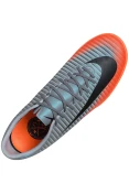 CHUTEIRA FUTSAL NIKE MERCURIALX VICTORY VI CR7 IC - Grafite/laranja CHUTEIRA FUTSAL NIKE MERCURIALX VICTORY VI CR7 IC - Grafite/laranja