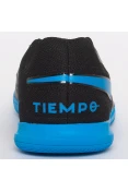 CHUTEIRA FUTSAL NIKE TIEMPO LEGEND 8 CLUB IC INFANTIL - Preto/azul