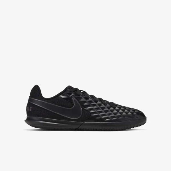 CHUTEIRA FUTSAL NIKE TIEMPO LEGEND 8 CLUB IC INFANTIL - Preto