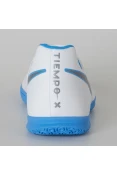 CHUTEIRA FUTSAL NIKE TIEMPO LEGENDX 7 CLUB IC - Branco/azul