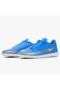 CHUTEIRA FUTSAL PHANTOM GT CLUB NIKE MASCULINA - Azul/prata CHUTEIRA FUTSAL PHANTOM GT CLUB NIKE MASCULINA - Azul/prata