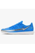 CHUTEIRA FUTSAL PHANTOM GT CLUB NIKE MASCULINA - Azul/prata CHUTEIRA FUTSAL PHANTOM GT CLUB NIKE MASCULINA - Azul/prata