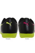 CHUTEIRA FUTSAL PUMA EVOPOWER 4.3 TRICKS IT MASCULINA - Pink/amarelo CHUTEIRA FUTSAL PUMA EVOPOWER 4.3 TRICKS IT MASCULINA - Pink/amarelo