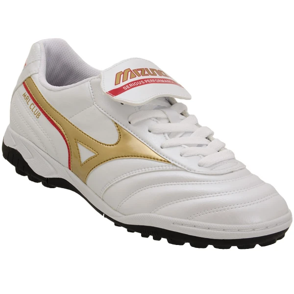 CHUTEIRA MIZUNO MORELIA CLUB AS - Branco/dourado