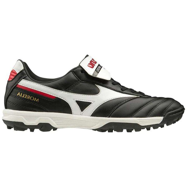 CHUTEIRA MIZUNO MORELIA II PRO AS SOCIETY MASCULINO - Preto/branco