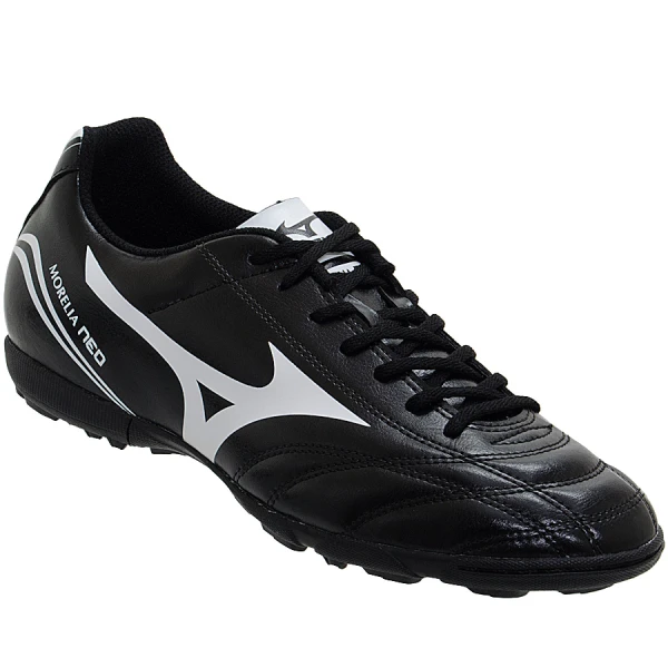 CHUTEIRA MIZUNO MORELIA NEO CLUB AS - Preto/branco