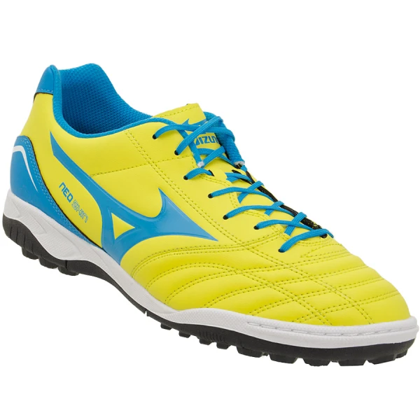 CHUTEIRA MIZUNO MORELIA NEO SHIN AS - Amarelo/azul