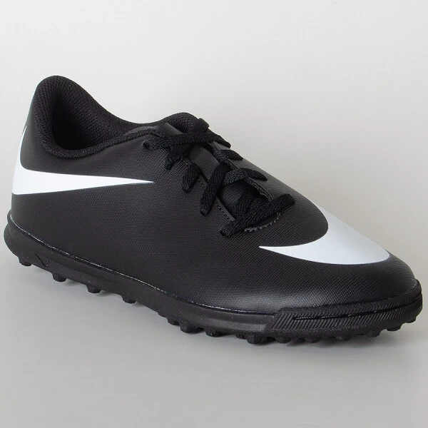CHUTEIRA NIKE BRAVATA 2 TF INFANTIL - Preto/branco