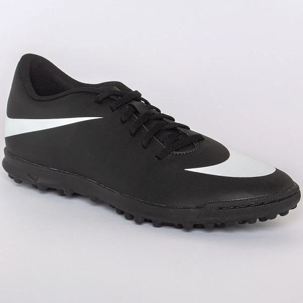 CHUTEIRA NIKE BRAVATA II TF - Preto/branco