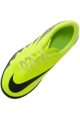 CHUTEIRA NIKE HYPERVENOM PHADE 2 TF INFANTIL - Verde limao/preto